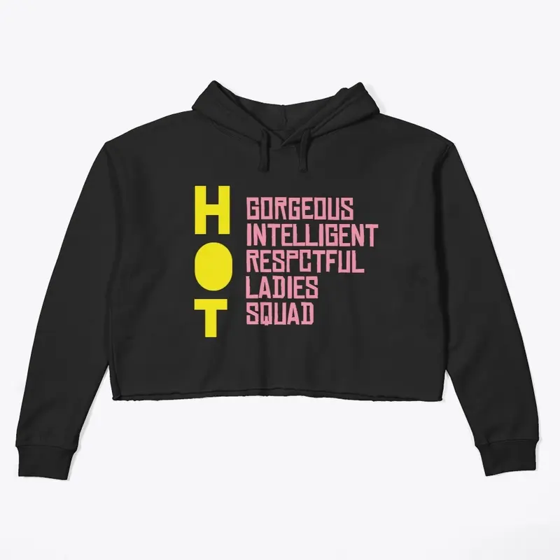 "HOT G.I.R.L.S." - black